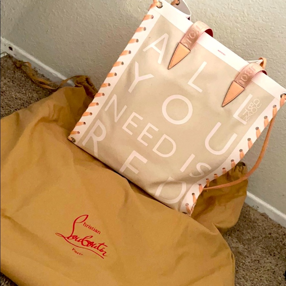 Cabalace Small Canvas Xian Need Red/Calf